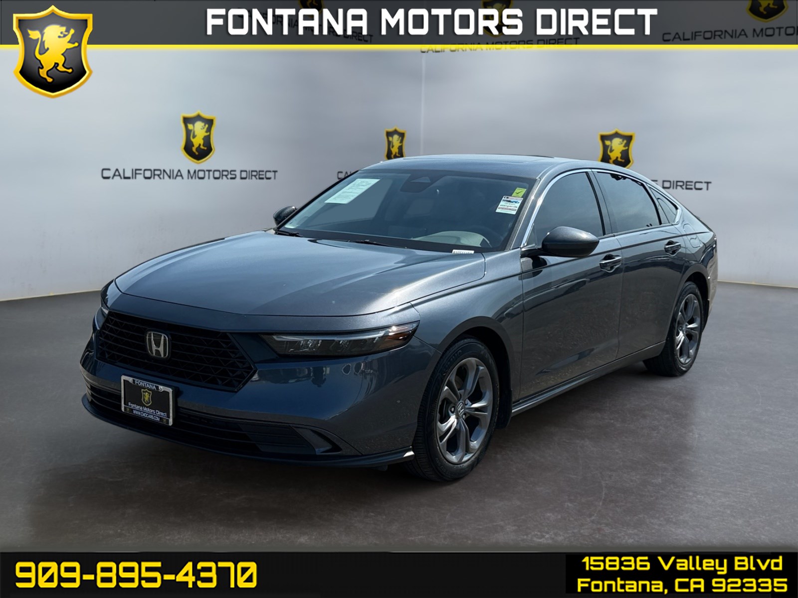 Meteorite Gray Metallic 2024 Honda Accord Sedan Front-Wheel Drive Automatic