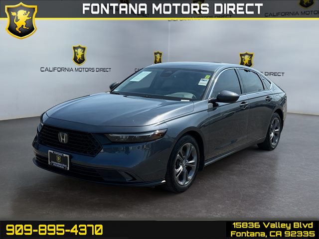 Meteorite Gray Metallic 2024 Honda Accord Sedan Front-Wheel Drive Automatic