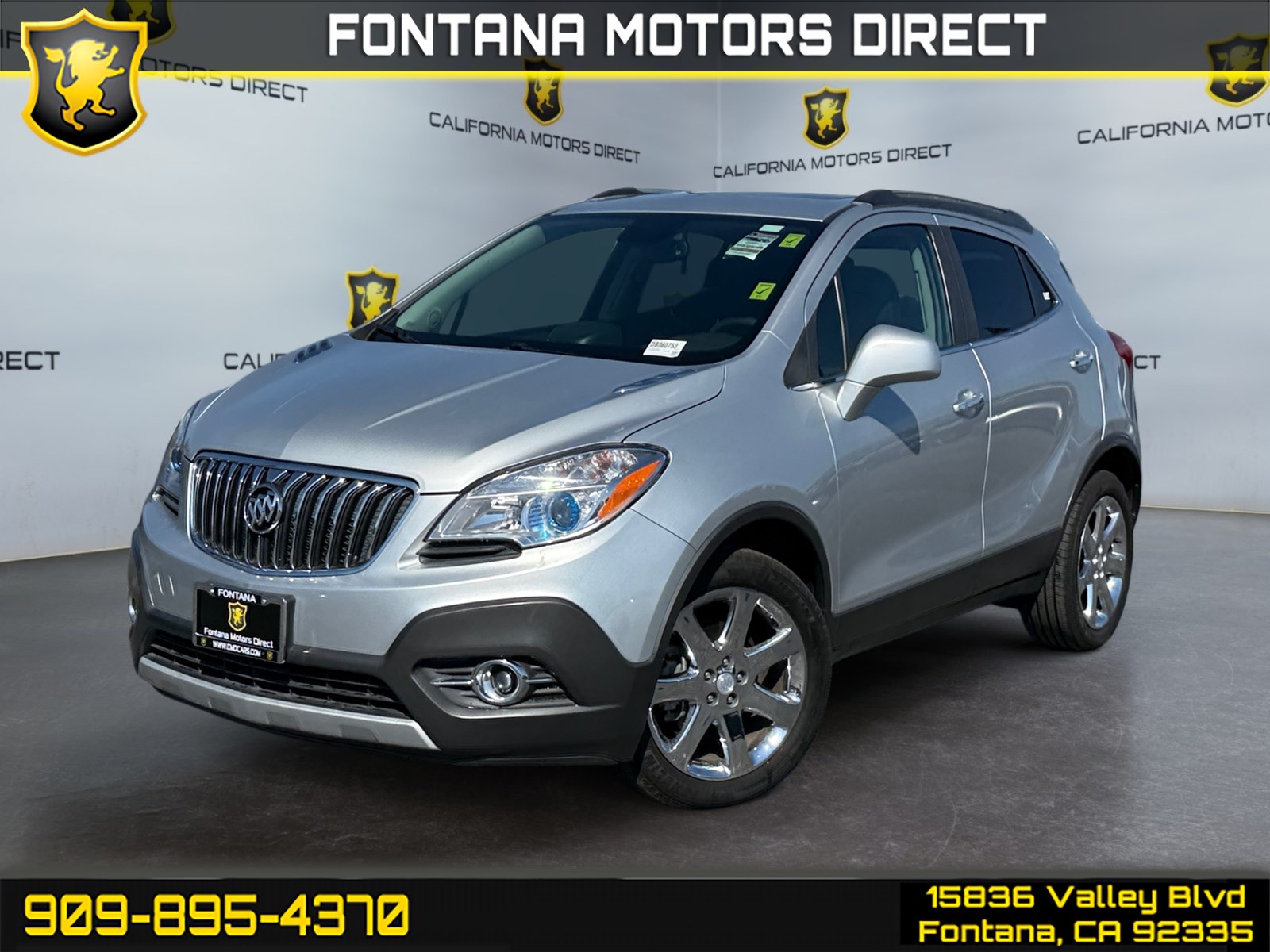 Quicksilver Metallic 2013 Buick Encore SUV / Crossover All-Wheel Drive Automatic