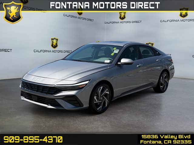 Fluid Metal 2025 Hyundai Elantra Sedan Front-Wheel Drive Automatic