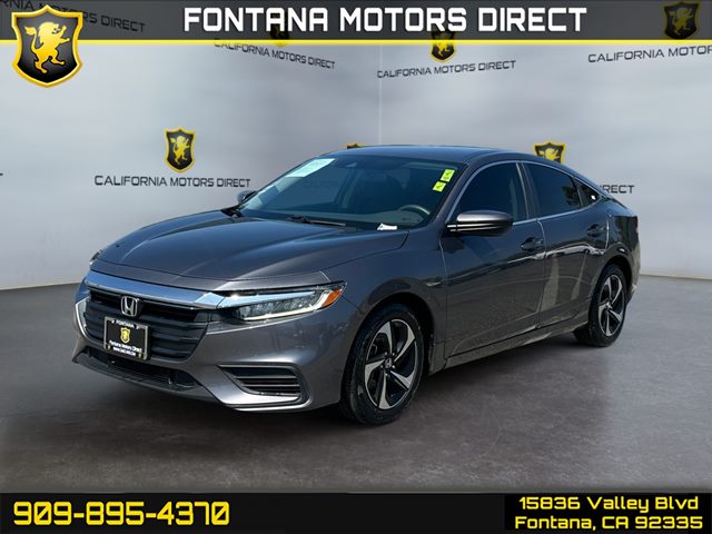 Gray (Modern Steel Metallic) 2022 Honda Insight Sedan Front-Wheel Drive Automatic