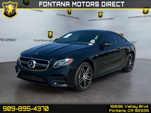 Black 2020 Mercedes-Benz E-Class Coupe All-Wheel Drive Automatic