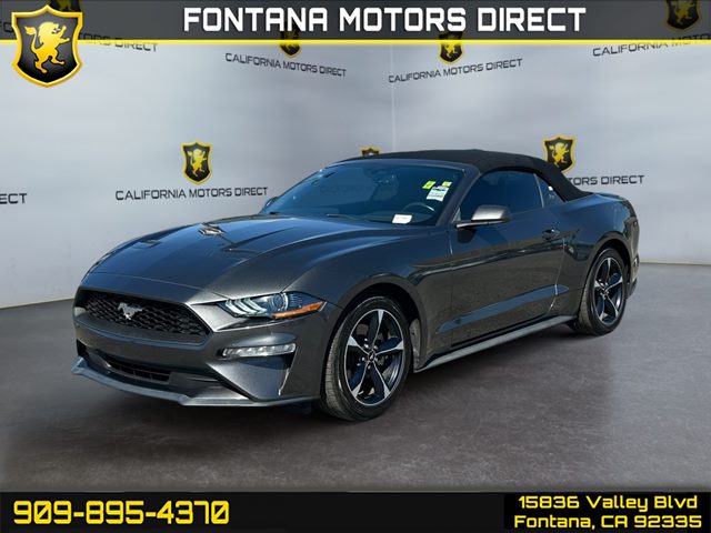 Gray (Magnetic Metallic) 2020 Ford Mustang Convertible Rear-Wheel Drive Automatic
