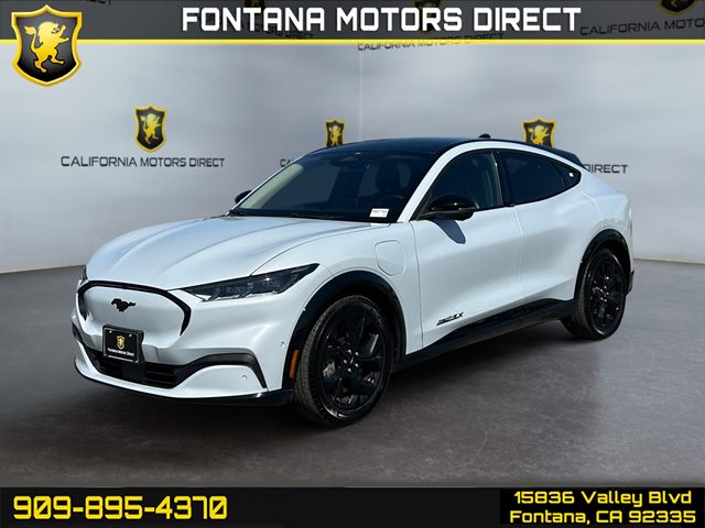 Space White Metallic 2023 Ford Mustang Mach-E SUV / Crossover Rear-Wheel Drive Automatic