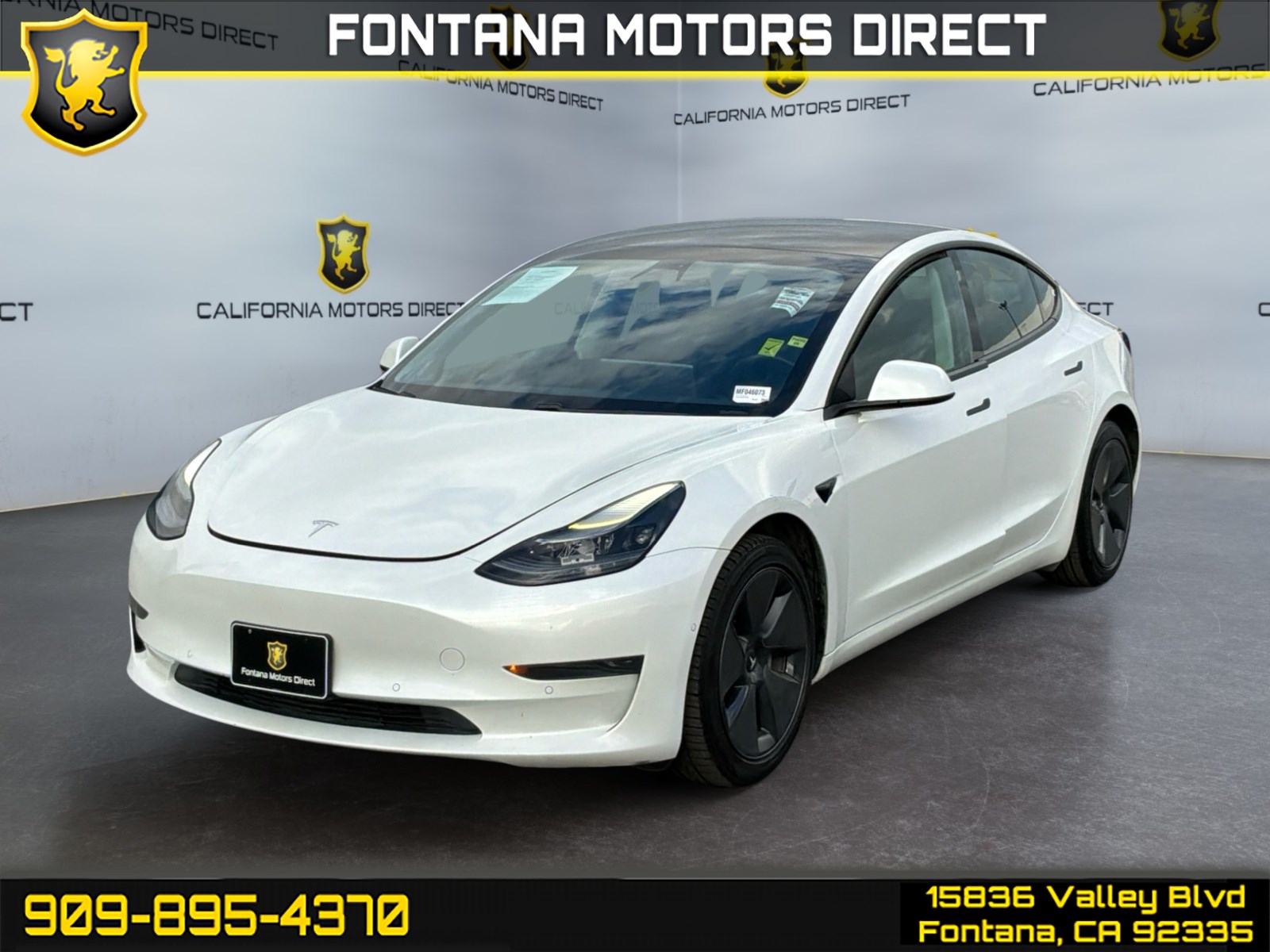 2021 Tesla Model 3 Standard Range Plus