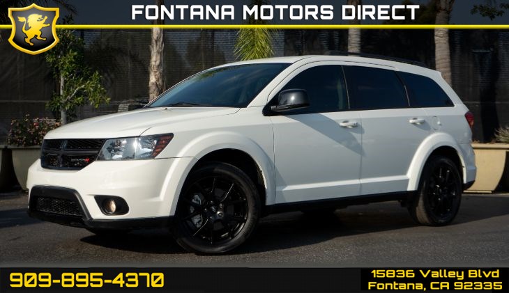白ページ Sold 2018 Dodge Journey SXT (Blacktop Package & Bluetooth) in Fontana