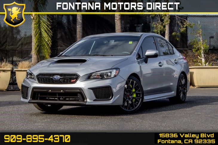 Sold 2018 Subaru WRX STI Limited (Popular Package & Navigation) in