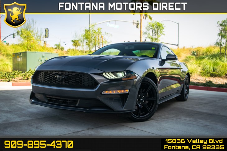 Sold 2018 Ford Mustang EcoBoost (Black Accent PKG, 19