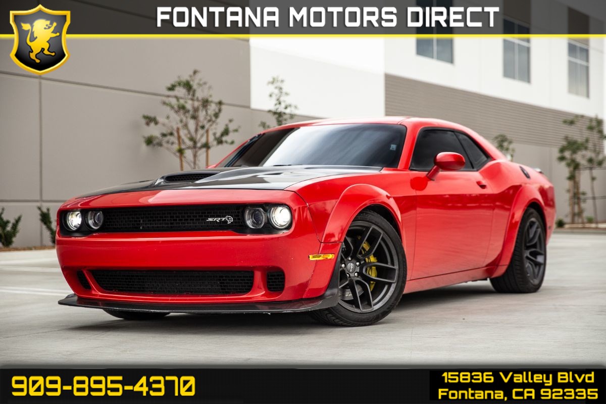 Sold 2018 Dodge Challenger SRT Hellcat Widebody in Fontana