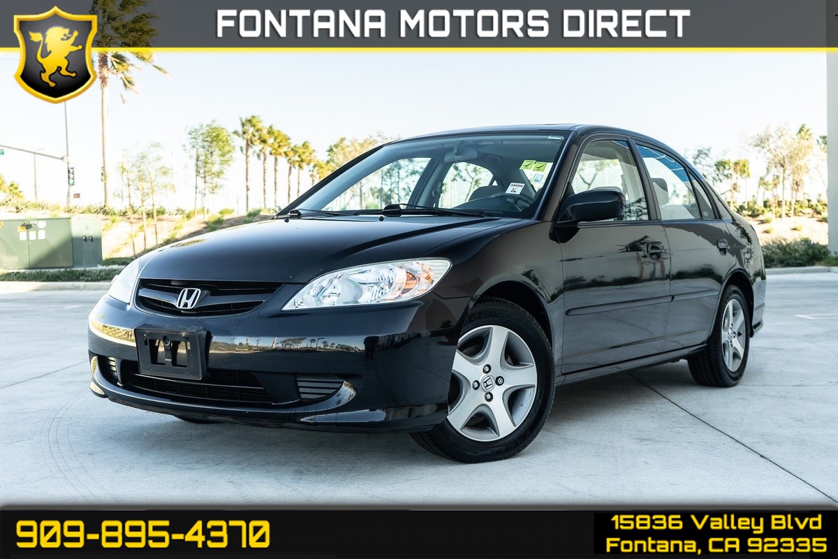 Sold 2004 Honda Civic EX ( TINTED WINDOWS & KEYLESS ENTRY ) in Fontana