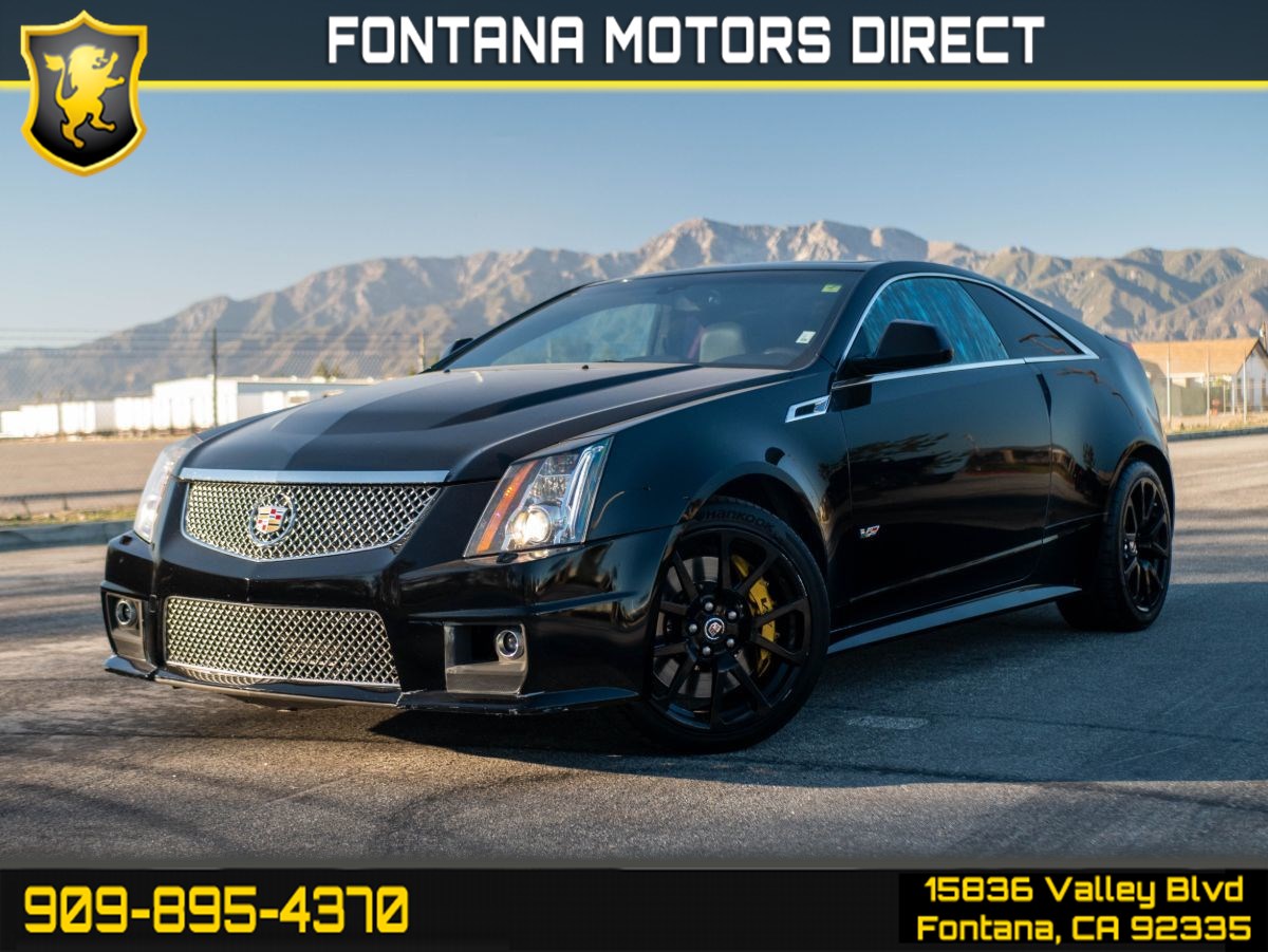 Sold 2013 Cadillac CTS-V Coupe in Fontana