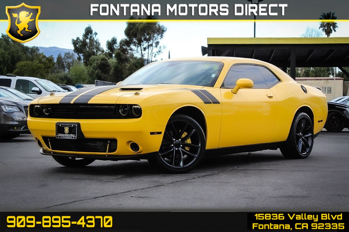 Sold 2017 Dodge Challenger SXT in Fontana