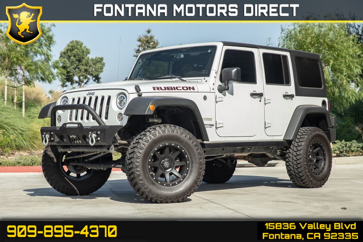Sold 2018 Jeep Wrangler JK Unlimited Sport S in Fontana