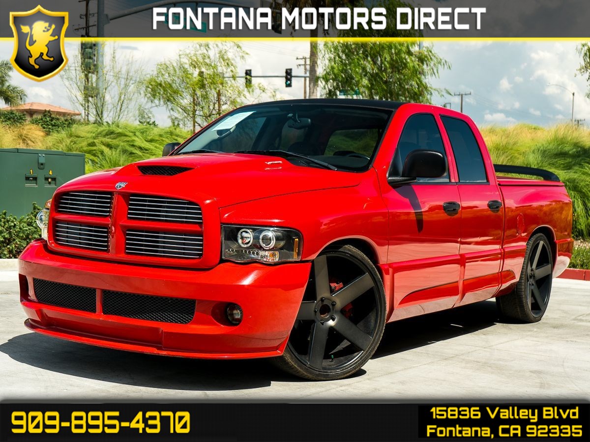 Sold 2005 Dodge Ram SRT-10 in Fontana