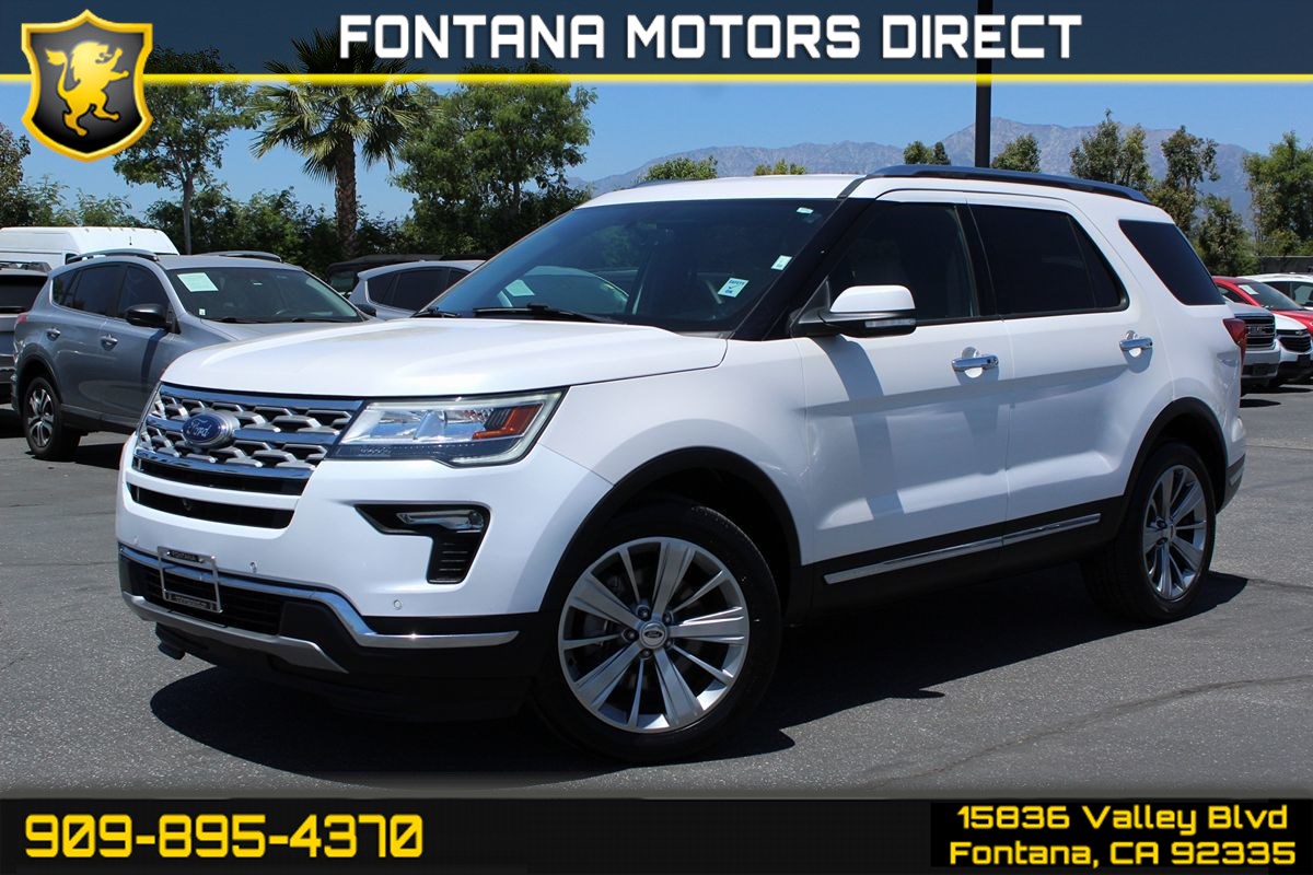 Sold 2018 Ford Explorer Limited in Fontana