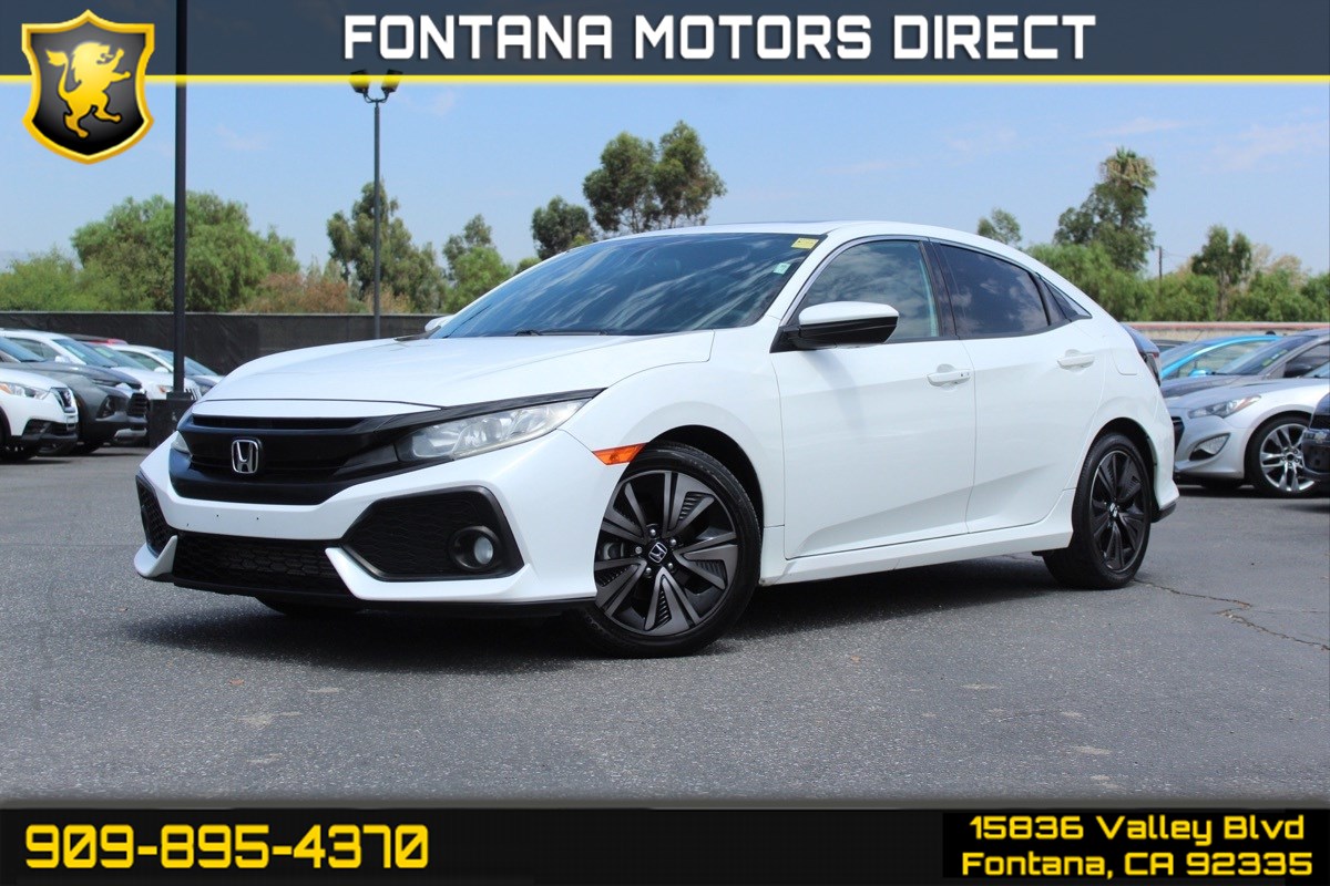 Sold 2018 Honda Civic Hatchback EX in Fontana