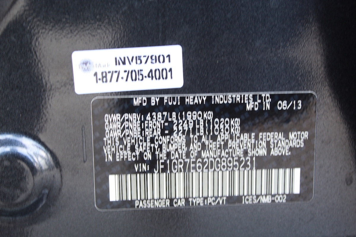 Sold 2013 Subaru Impreza Wagon WRX WRX Limited in Fontana