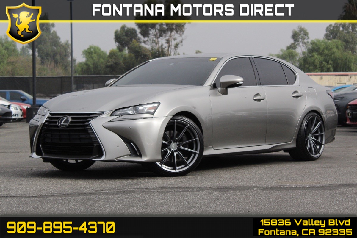 Sold 2017 Lexus GS 350 in Fontana
