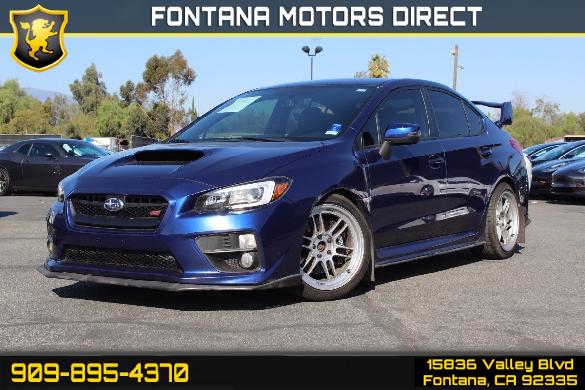 Sold 2017 Subaru WRX STI in Fontana