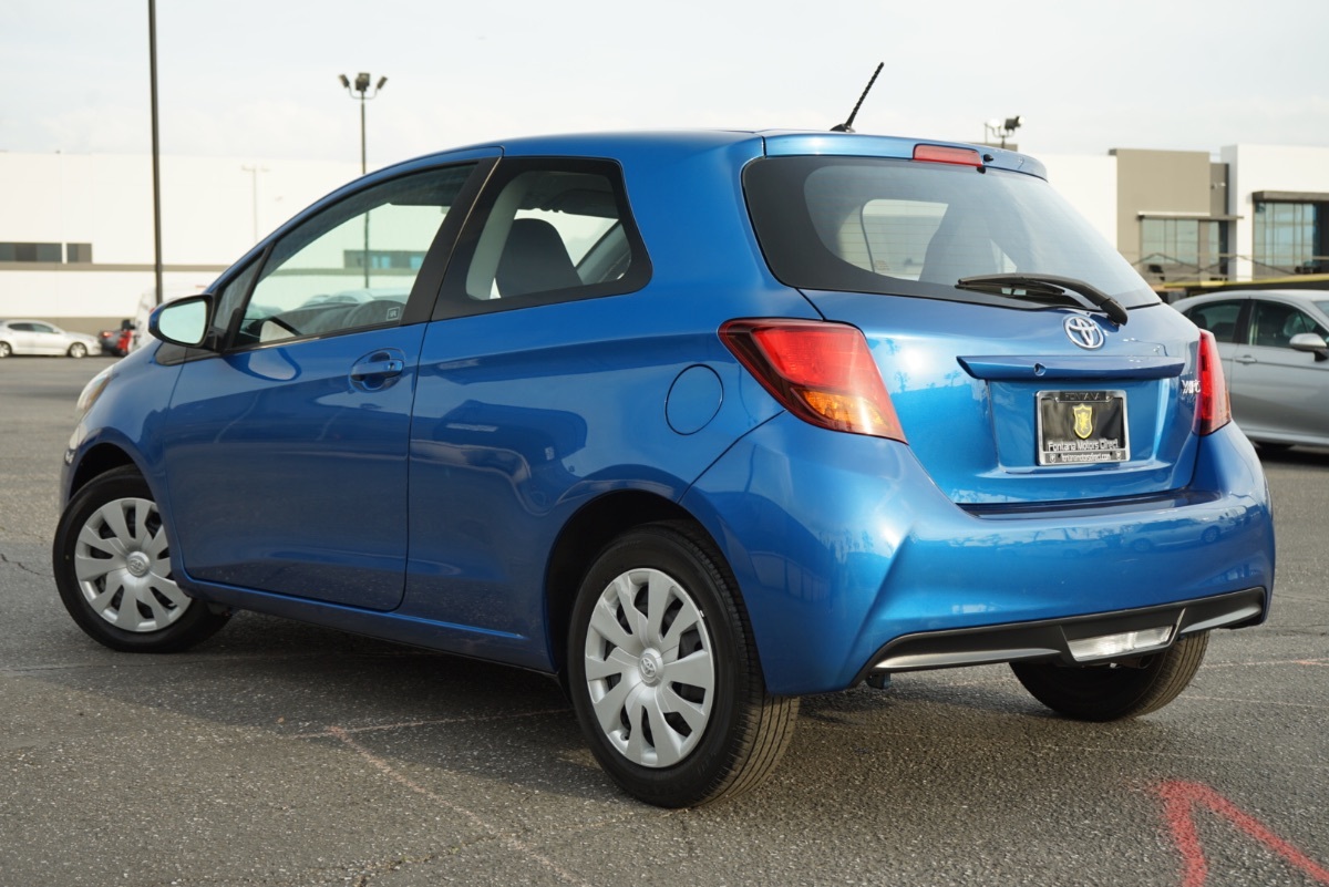 Sold 2015 Toyota Yaris L in Fontana