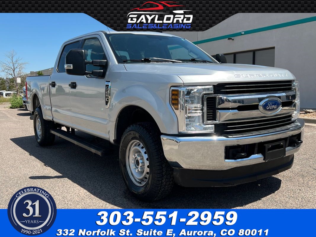 2018 Ford Super Duty F-250 XLT Crew Cab Short Bed 4X4 6.2L V8