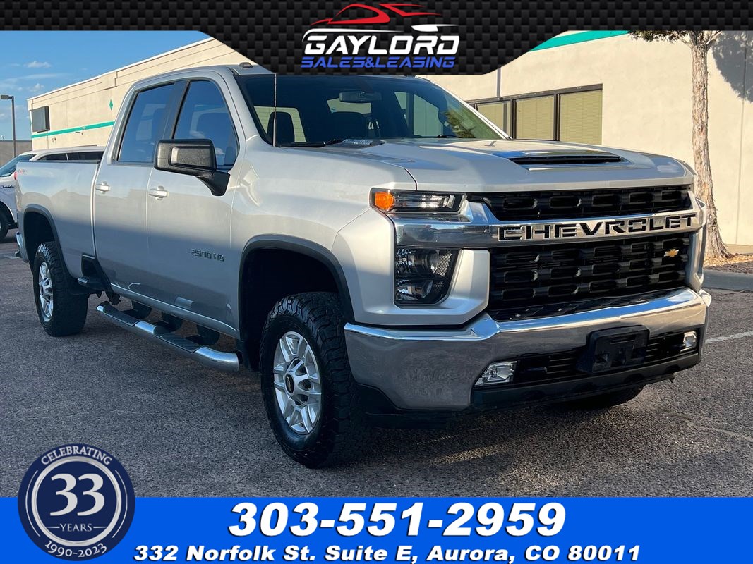 2020 Chevrolet Silverado 2500HD LT Crew Cab Long Bed 4X4 Duramax Diesel