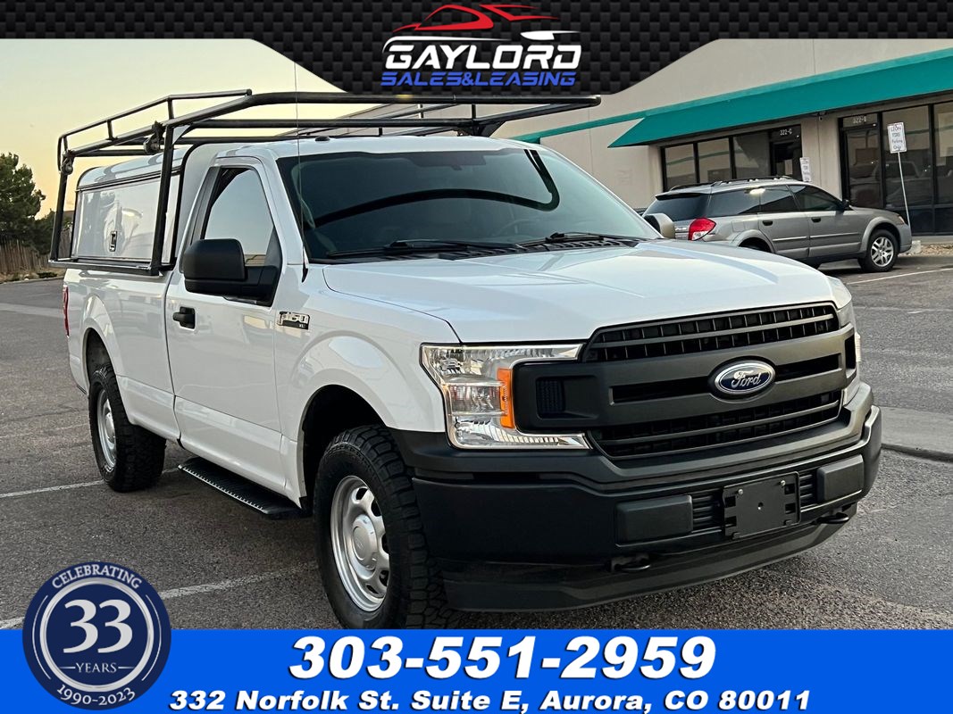 2018 Ford F-150 Regular Cab Long Bed 4X4 5.0L V8