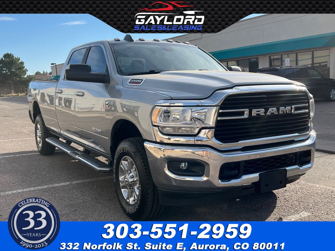 2021 Ram 2500 Big Horn Crew Cab Long Bed 4X4 6.7L I6 Cummins Turbo Diesel