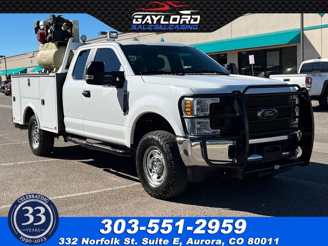 2019 Ford Super Duty F-350 Extended Cab Utility Bed 4X4 6.2L V8