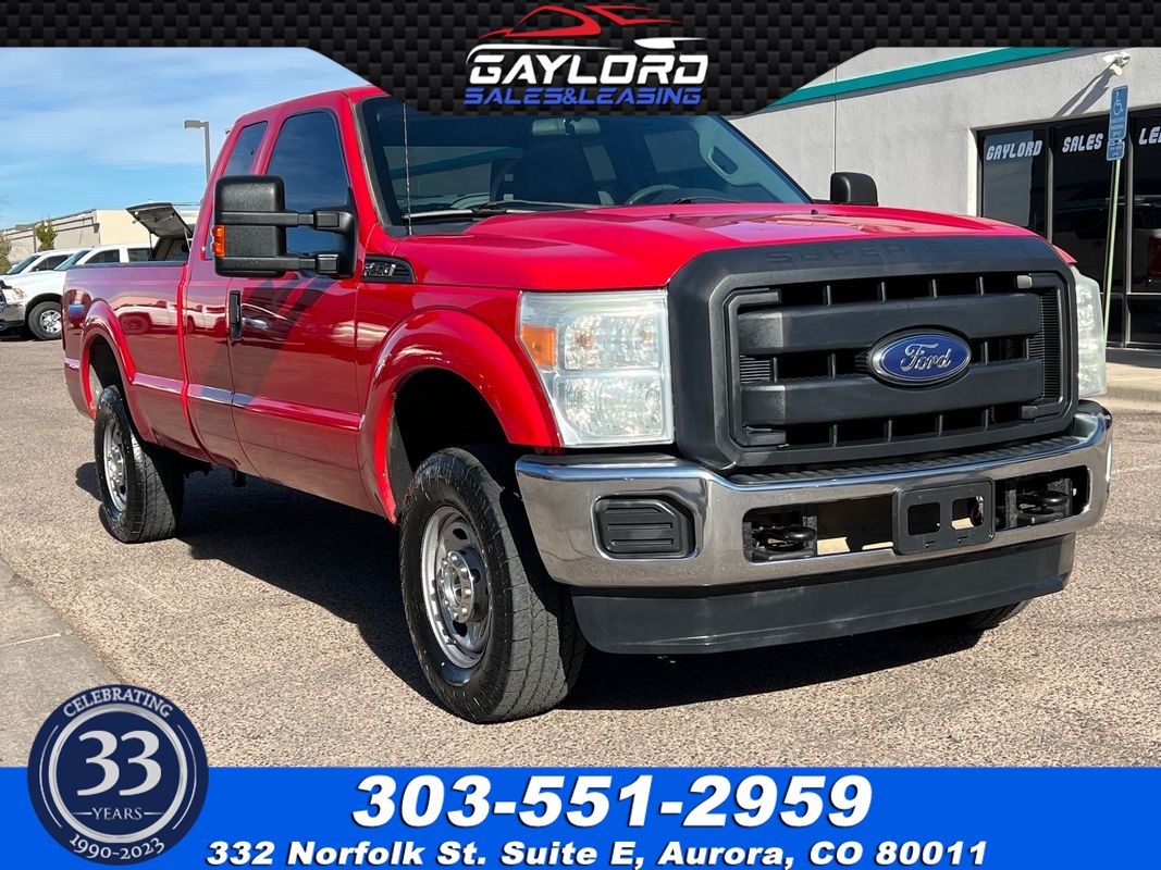 2014 Ford Super Duty F-250 Extended Cab Long Bed 4X4 6.2L V8