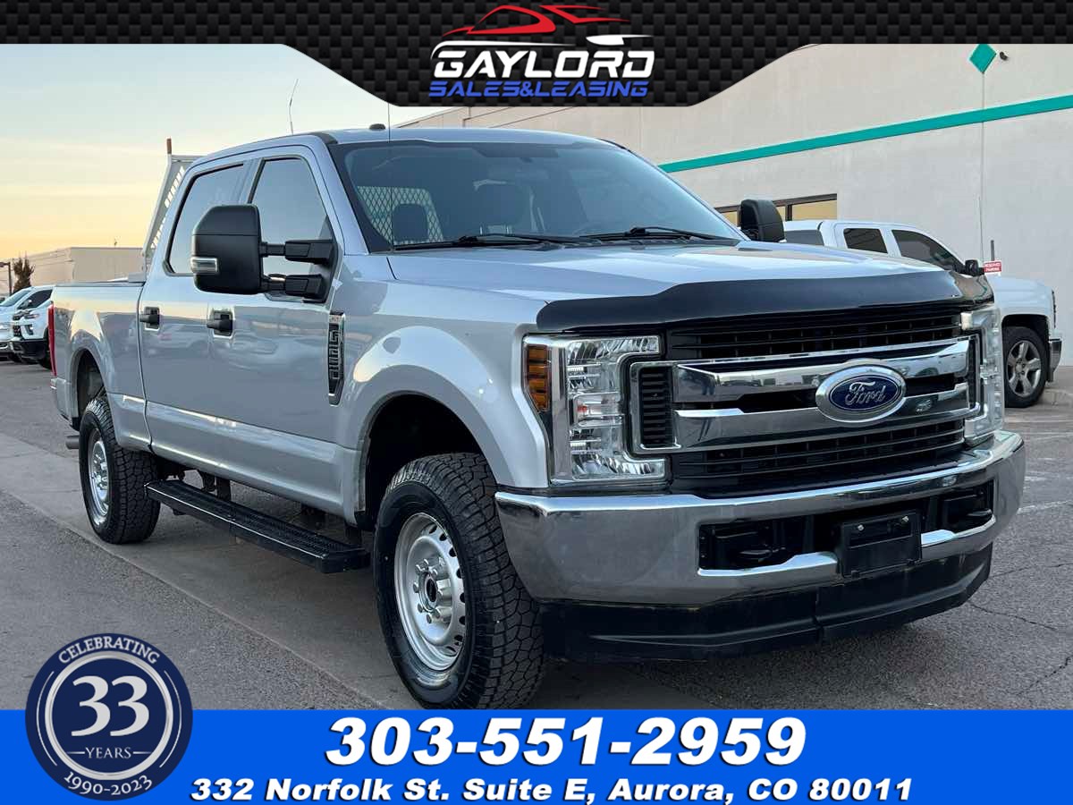 2018 Ford Super Duty F-250 Crew Cab Short Bed 4X4 XLT 6.2L V8