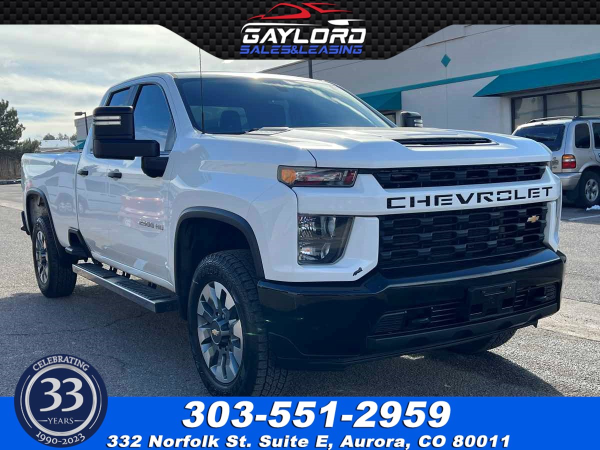 2022 Chevrolet Silverado 2500HD Custom Double Cab Long Bed 4X4 6.6L V8