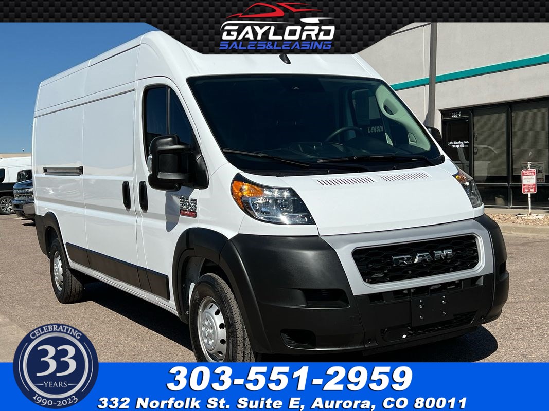 2022 Ram ProMaster 2500 High Roof 159" WB Cargo Van 3.6L V6 