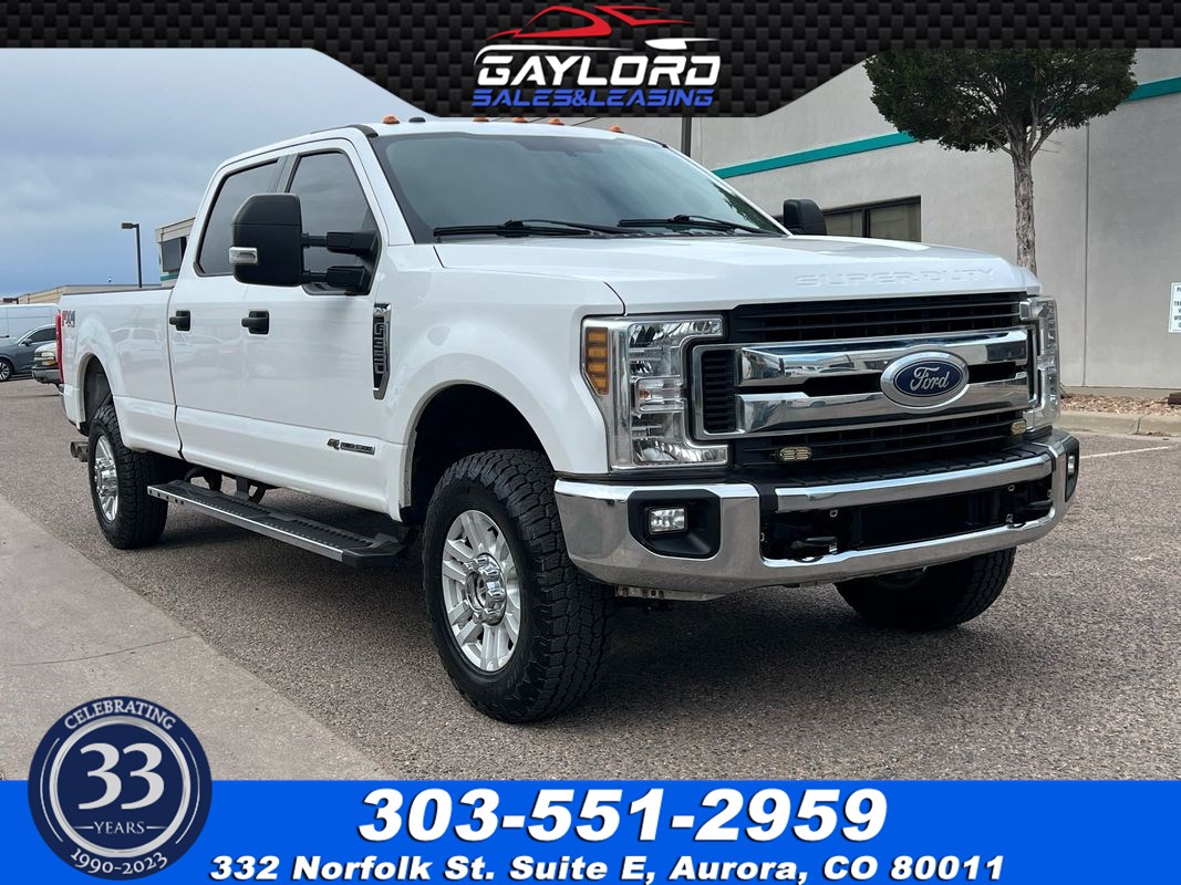 2019 Ford Super Duty F-350 Crew Cab Long Bed 4X4 6.7L Powerstroke Diesel