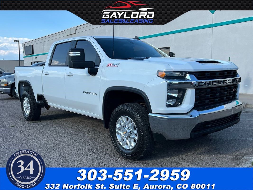 2021 Chevrolet Silverado 2500HD LT Crew Cab Short Bed 4X4 Duramax Diesel