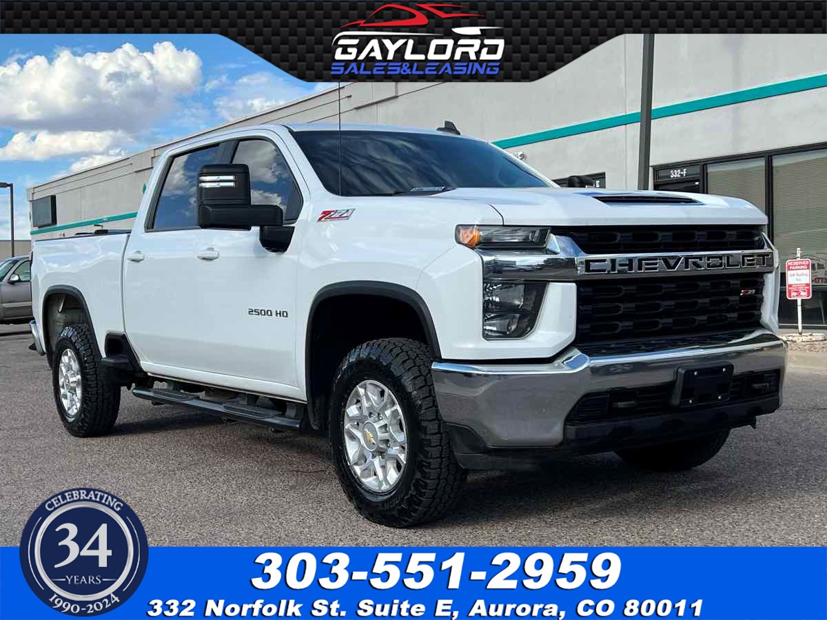 2021 Chevrolet Silverado 2500HD LT Z-71 Crew Cab Short Bed 4X4 6.6L Duramax Diesel