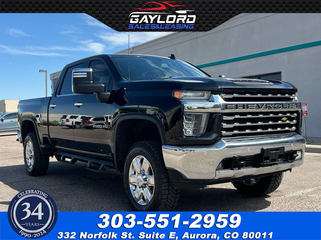 2020 Chevrolet Silverado 2500HD LTZ Crew Cab Short Bed 4X4 6.6L Duramax Diesel