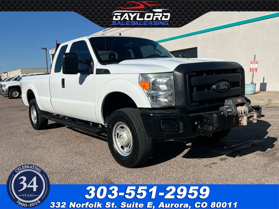 2015 Ford Super Duty F-250 Extended Cab Long Bed 4X4 6.2L V8