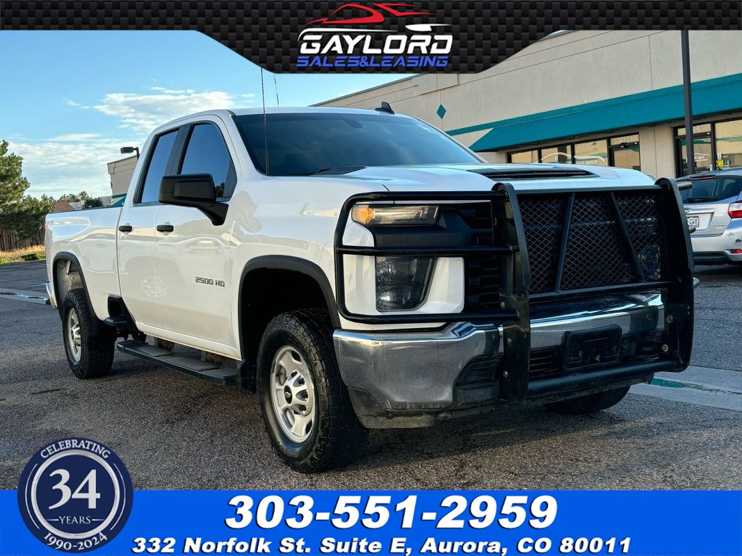 2021 Chevrolet Silverado 2500HD Double Cab Long Bed 4X4 6.6L V8