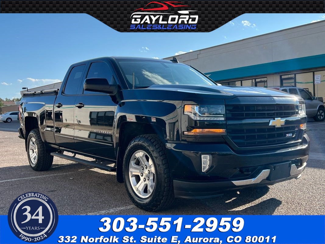 2017 Chevrolet Silverado 1500 LT Z-71 Off Road 4X4 5.3L V8