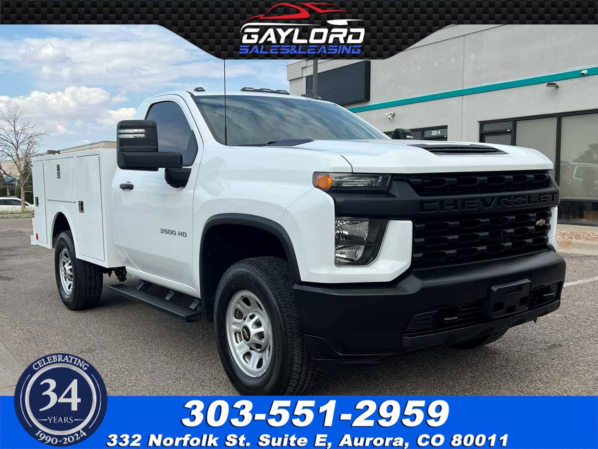 2022 Chevrolet Silverado 3500HD Regular Cab Utility Bed 4X4 6.6L Gas V8