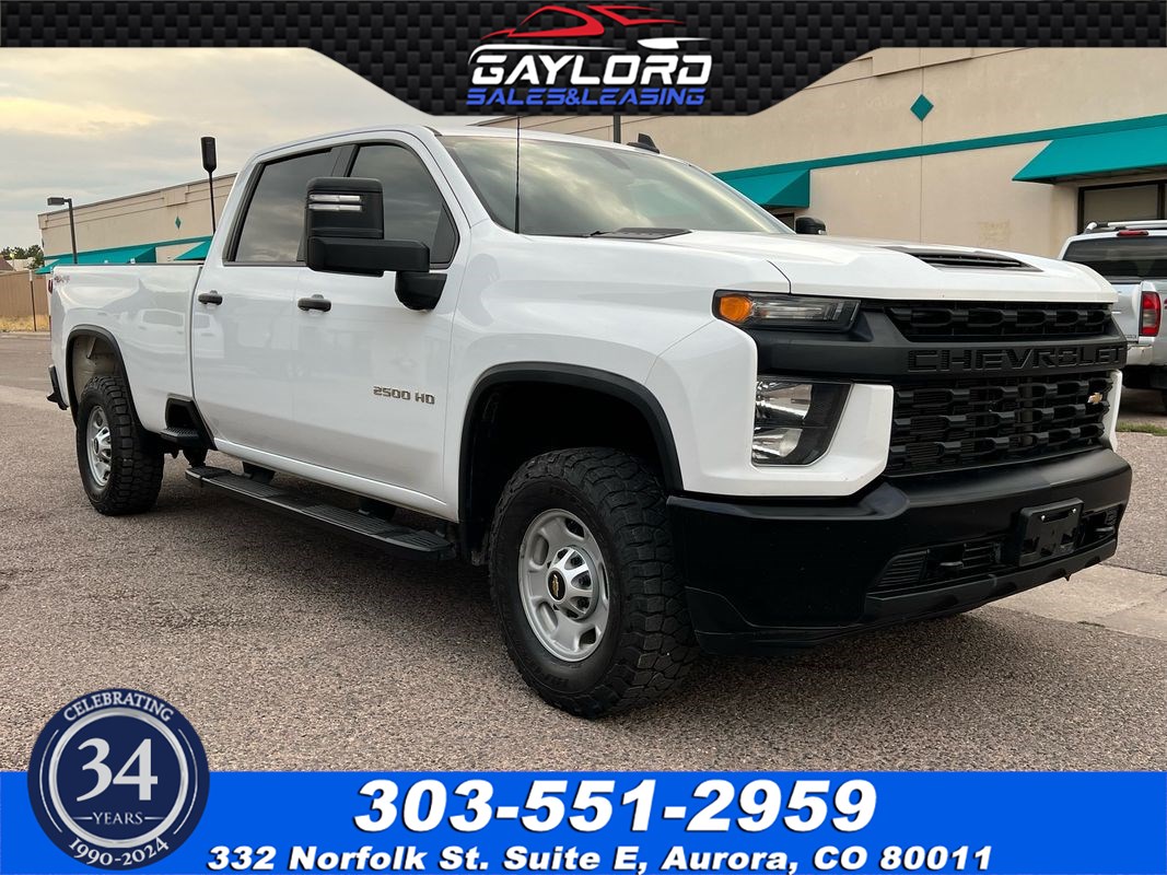 2021 Chevrolet Silverado 2500HD Crew Cab Long Bed 4X4 6.6L V8