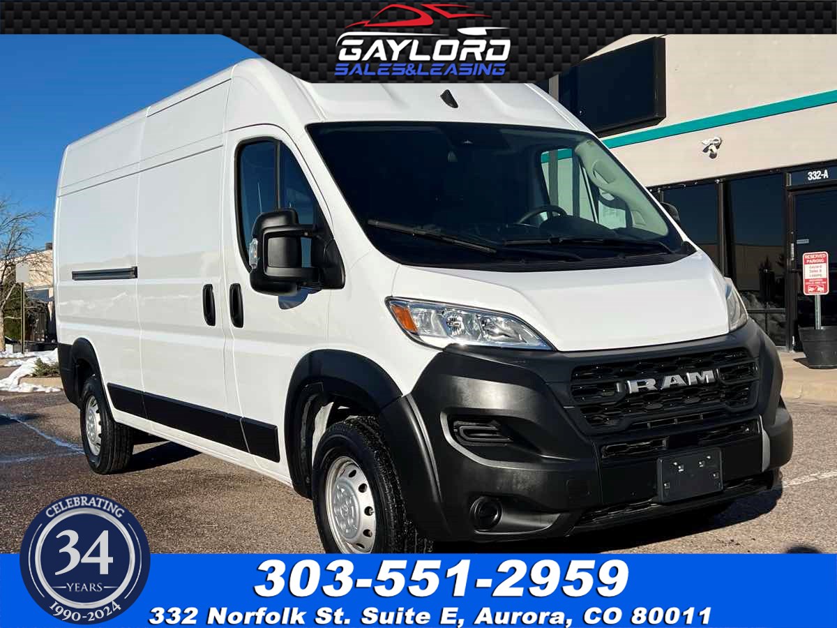 2023 Ram ProMaster 2500 High Roof Cargo Van 159" WB 3.6L V6