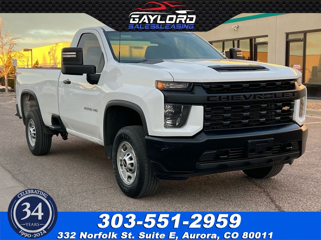 2022 Chevrolet Silverado 2500HD Regular Cab Long Bed 4X4 6.6L V8 