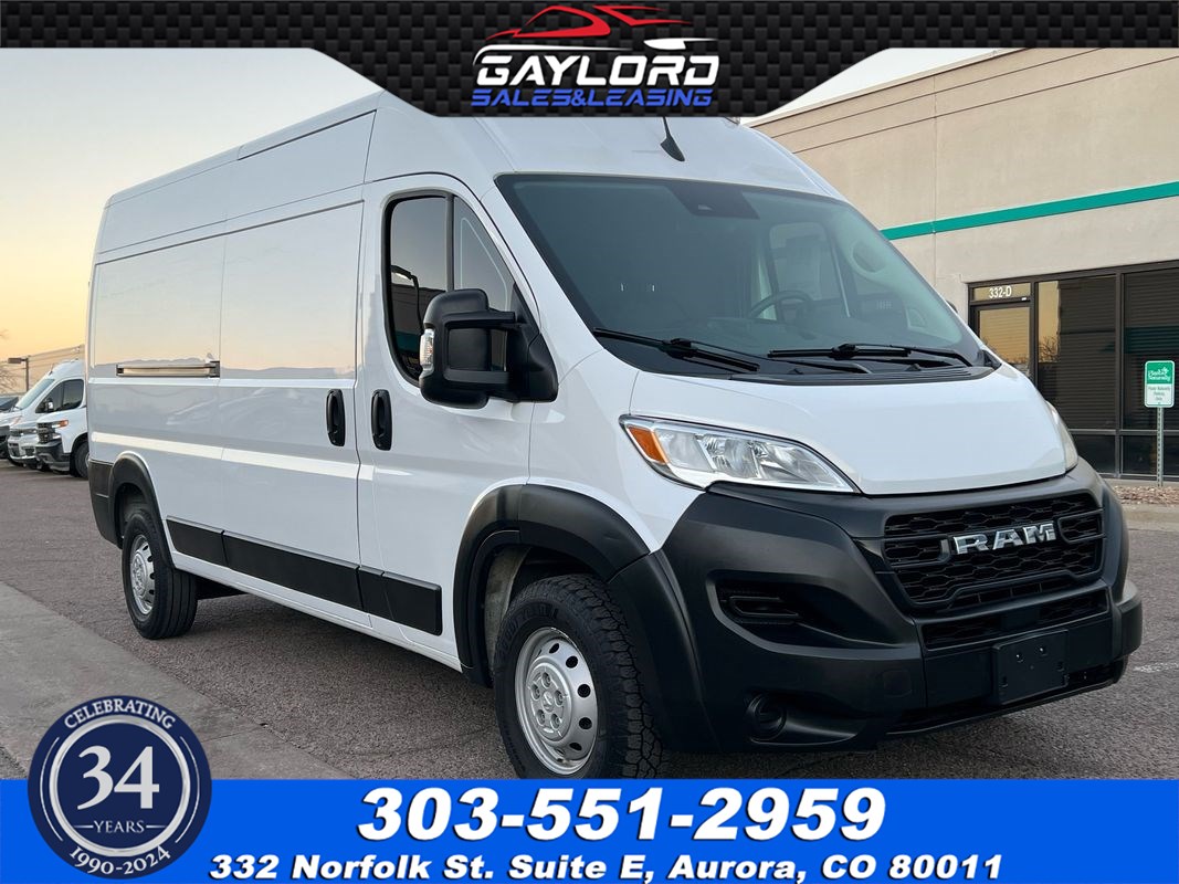 2023 Ram ProMaster Cargo Van 2500 High Roof 159" WB 3.6L V6 