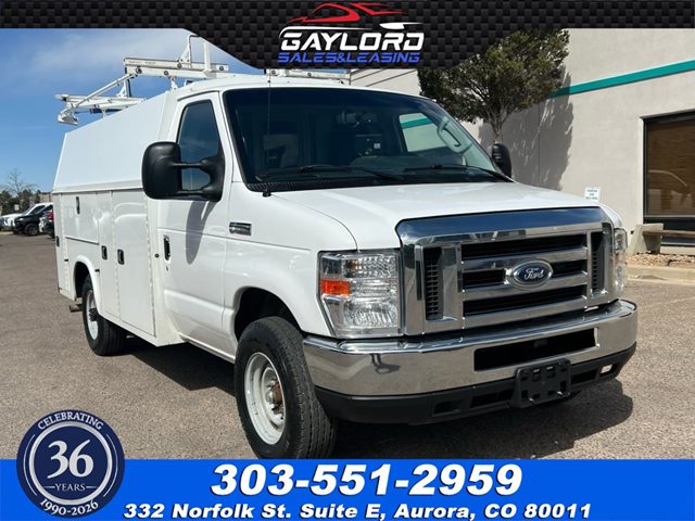 Oxford White 2019 Ford E-Series Chassis E-350 Super Duty 138 Cutaway RWD Van Rear-Wheel Drive Automatic