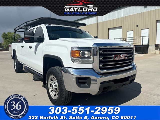 Summit White 2019 GMC Sierra 3500HD Crew Cab 4WD Pickup Truck Four-Wheel Drive Automatic