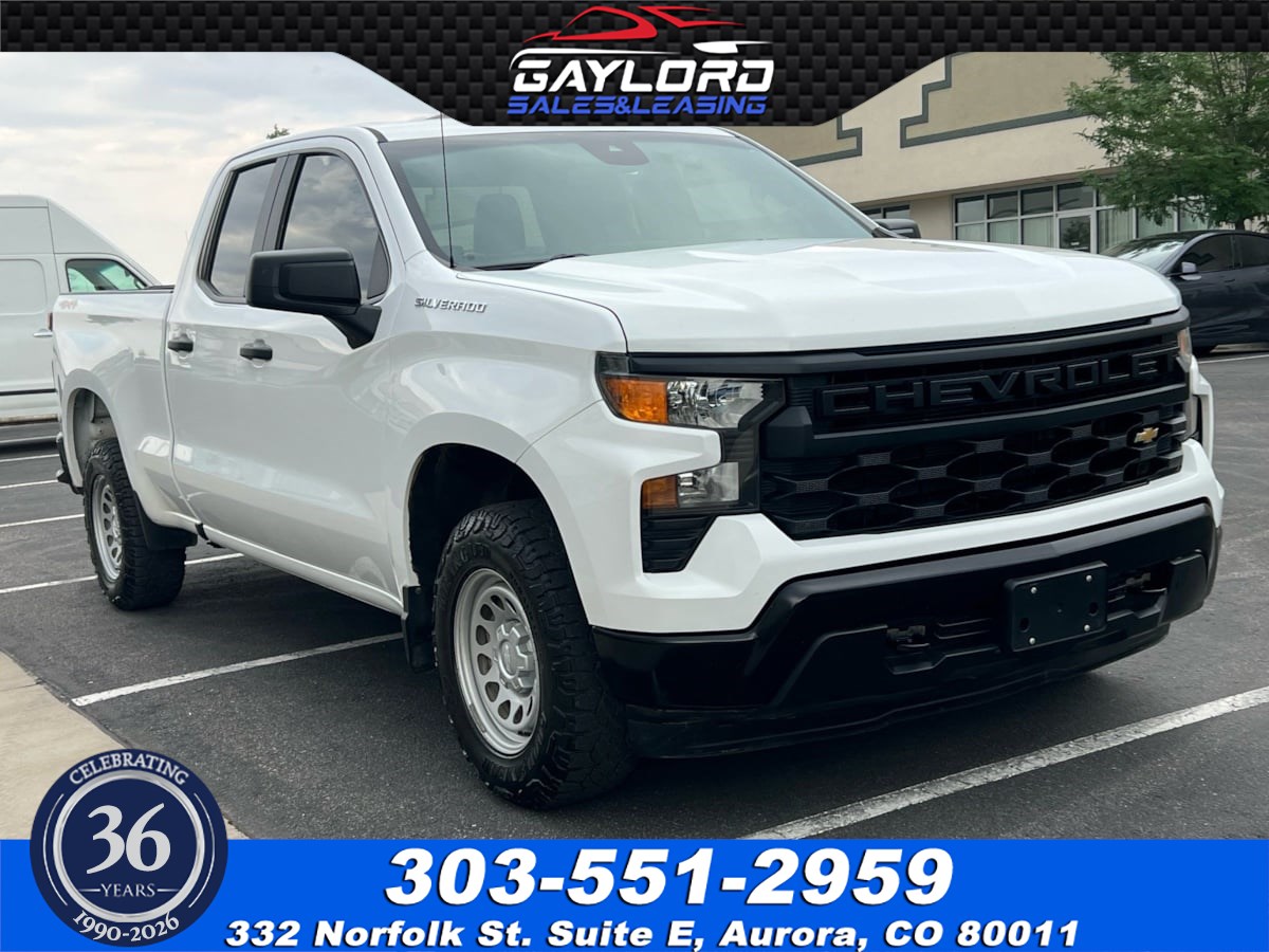2023 Chevrolet Silverado 1500 WT Double Cab 4X4 5.3L V8