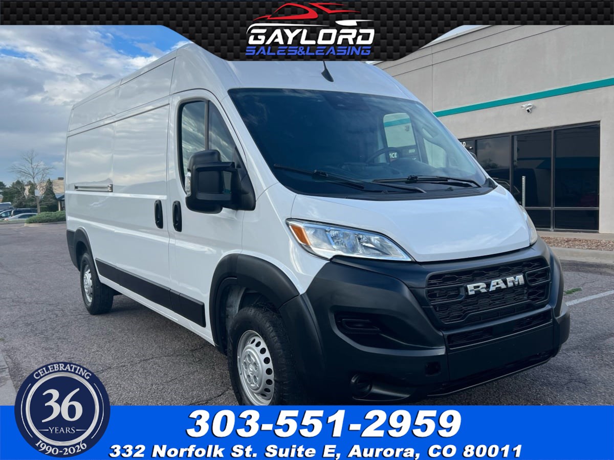 2023 Ram ProMaster 3500 High Roof Cargo Van 159" WB 3.6L V6