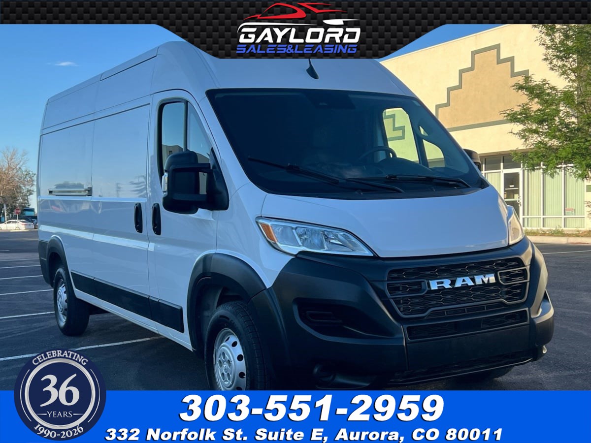 2023 Ram ProMaster 3500 High Roof Cargo Van 159" WB 3.6L V6